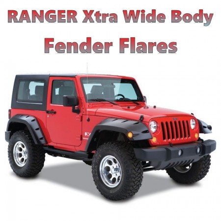 Jeep Wrangler JK - Xtra Wide Body Fender Flares  2007-2018