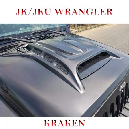 JEEP WRANGLER JK/JKU 2007-2018 onwards KRAKEN Bonnet