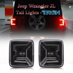 TRON Tail Lights Jeep JL Wrangler 2018 to current