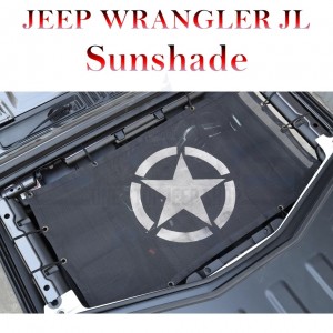 Jeep Wrangler JL Mesh Sun Shade fits 2018 to current