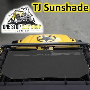 Jeep Wrangler 1997-2006  TJ  Mesh Sun Shade 