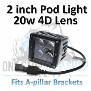 20 Watt 4D Pod Lights