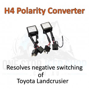 H4 LED Converter Toyota Landcrusier  7" Round Headlights 