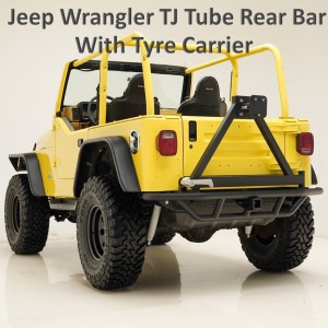 Jeep Wrangler TJ 97-06 Tubular Rear Bar with Tyre Carrier