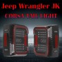 CORSA Tail Lights Jeep JK Wrangler 2007-2018  Available in 3 lens Colours